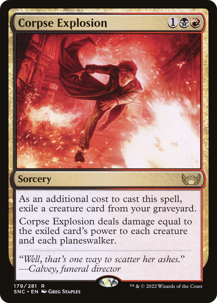 Corpse Explosion (SNC-179) [Streets of New Capenna] Foil