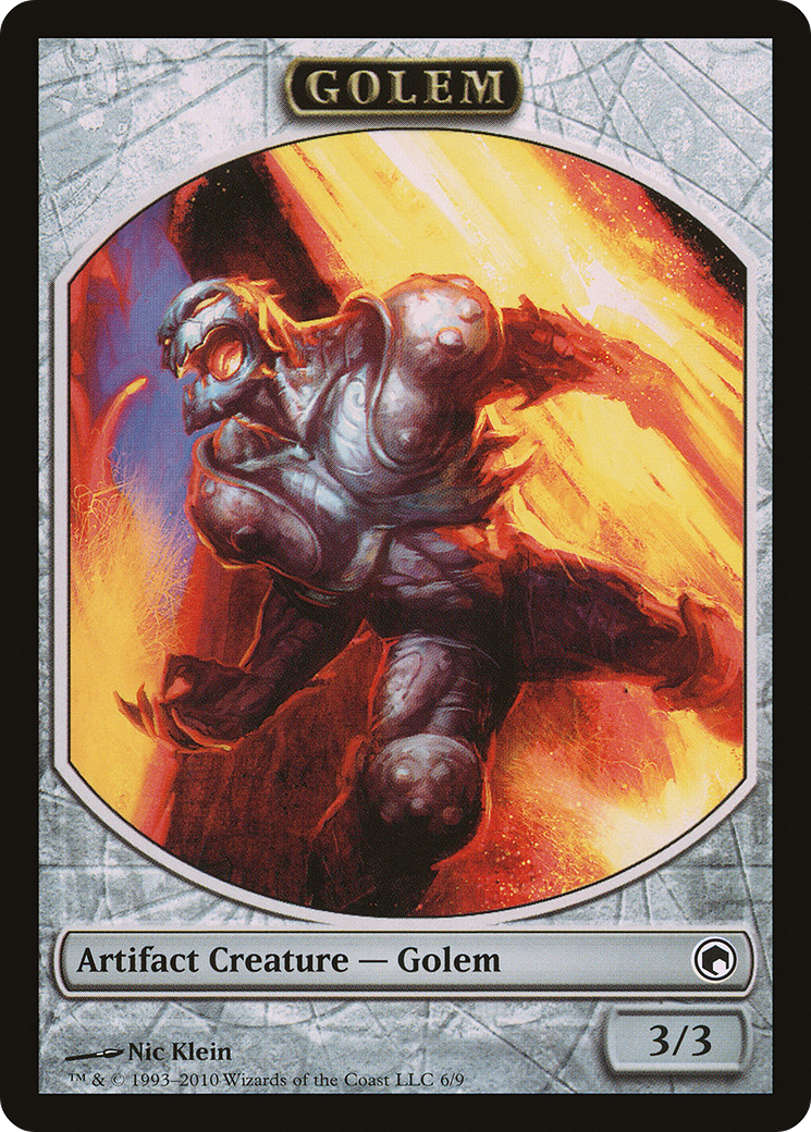 Golem Token (SOM-006) [Scars of Mirrodin Tokens]
