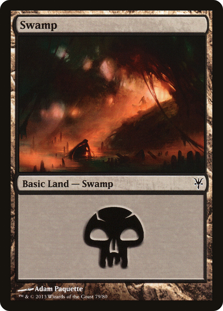 Swamp (DDK-079) [Duel Decks: Sorin vs. Tibalt]