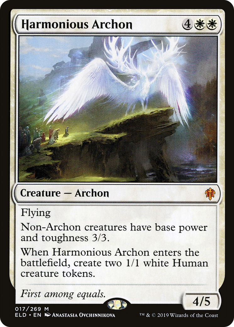 Harmonious Archon (ELD-017) [Throne of Eldraine] Foil