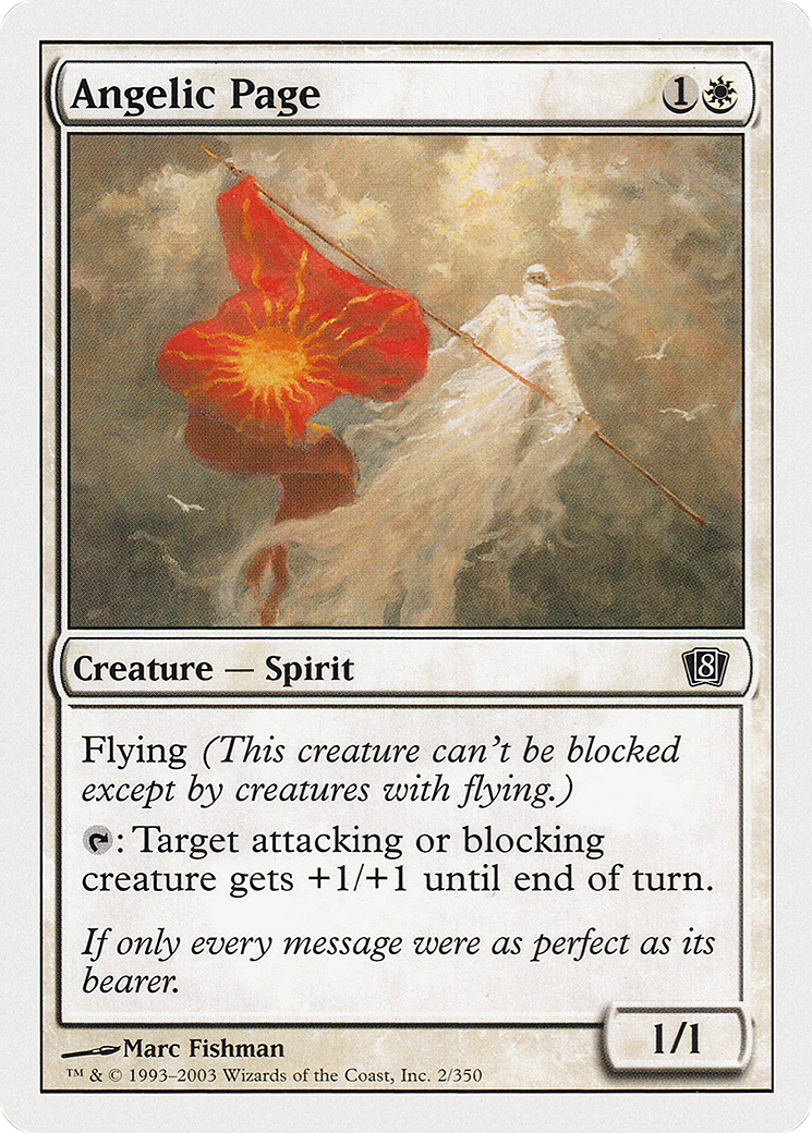 Angelic Page (8ED-002) [8th Edition]