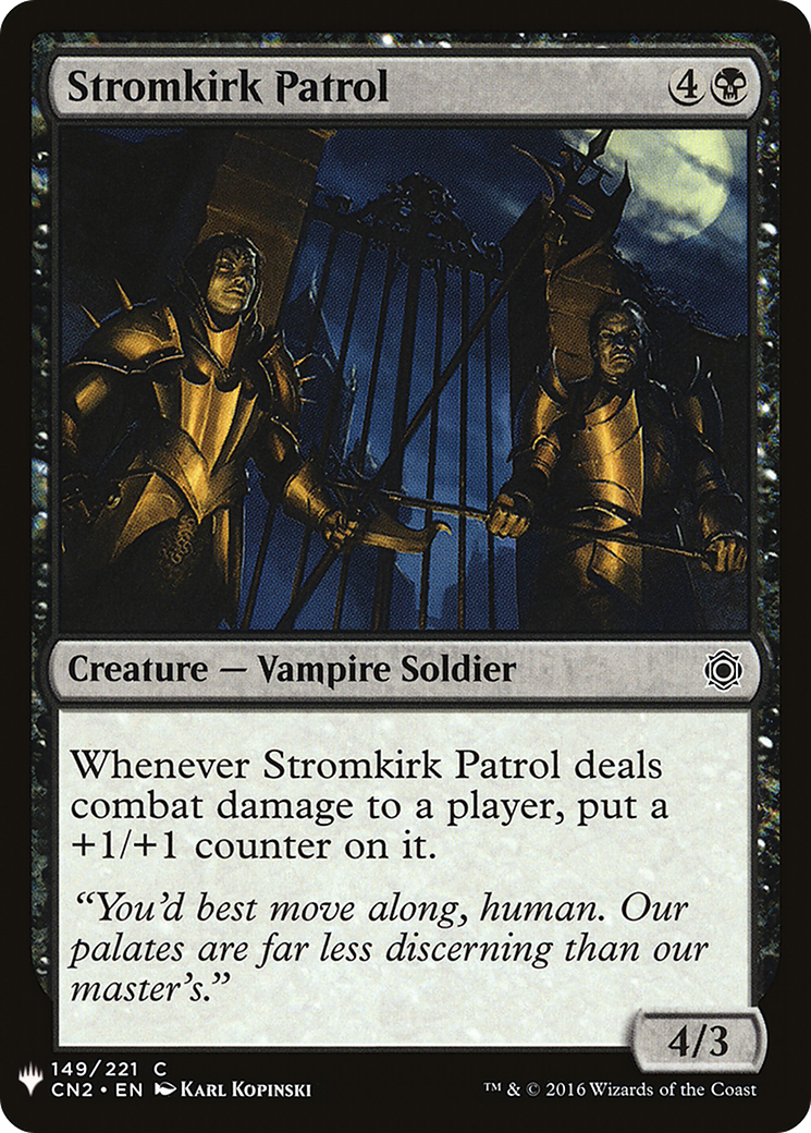 Stromkirk Patrol (LIST-CN2-149) [The List]