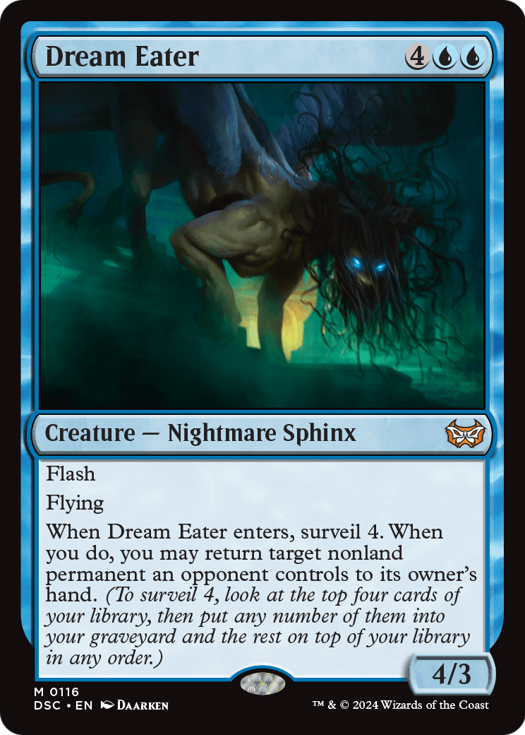 Dream Eater (DSC-116) [Duskmourn: House of Horror Commander]