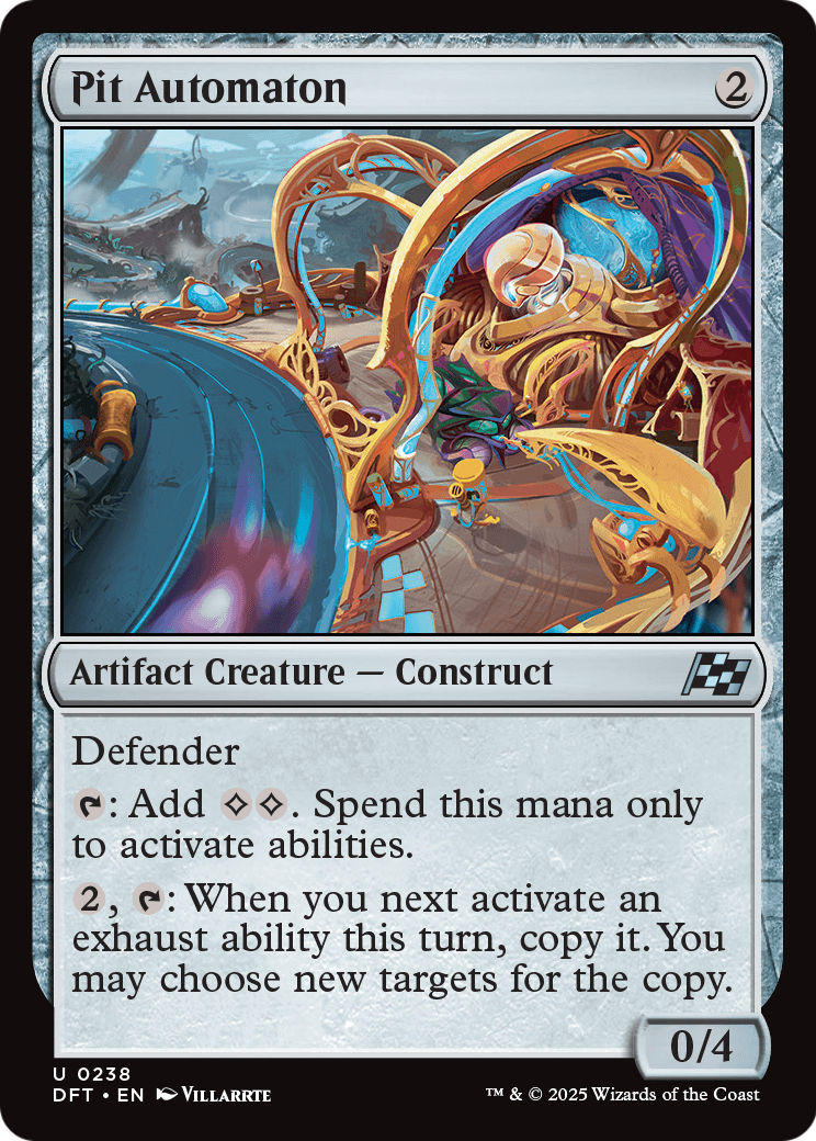 Pit Automaton (DFT-238) [Aetherdrift] Foil