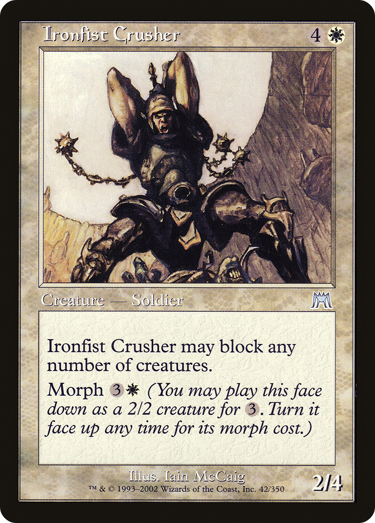 Ironfist Crusher (ONS-042) [Onslaught]