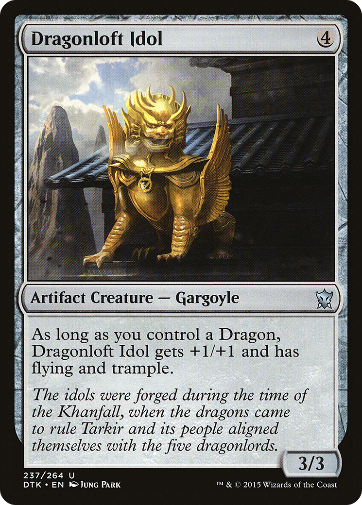 Dragonloft Idol (DTK-237) [Dragons of Tarkir] Foil