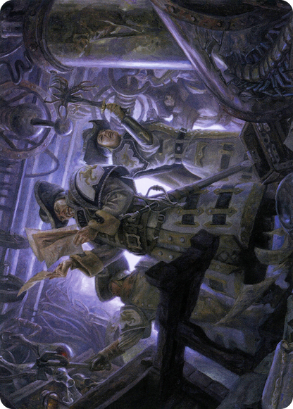 Search the Premises // Search the Premises (AMH2-007) (Borderless) [Modern Horizons 2 Art Series] Foil