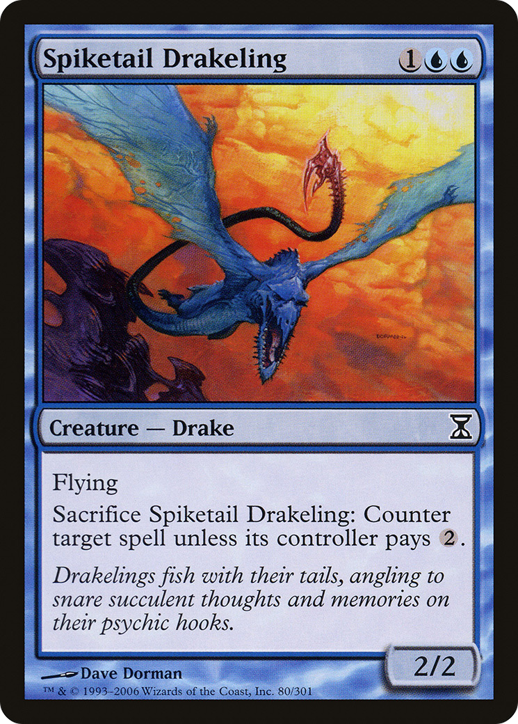 Spiketail Drakeling (TSP-080) [Time Spiral] Foil