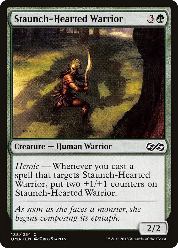 Staunch-Hearted Warrior (UMA-185) [Ultimate Masters]