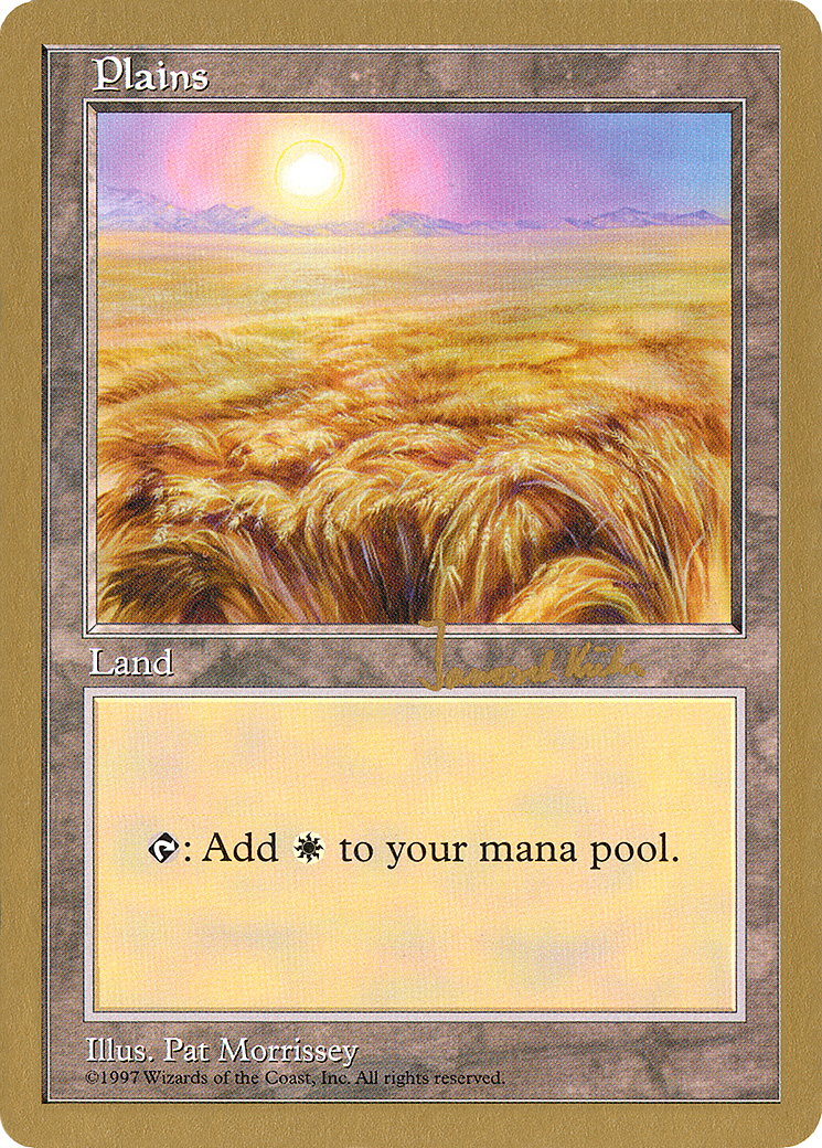 Plains (436) - 1997 Janosch Kuhn (5ED) [World Championship Decks 1997]