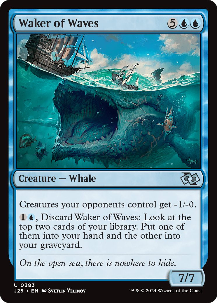 Waker of Waves (J25-383) [Foundations Jumpstart]