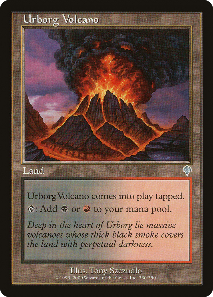 Urborg Volcano (INV-330) [Invasion]