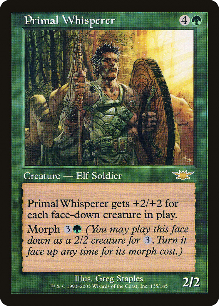 Primal Whisperer (LGN-135) [Legions]