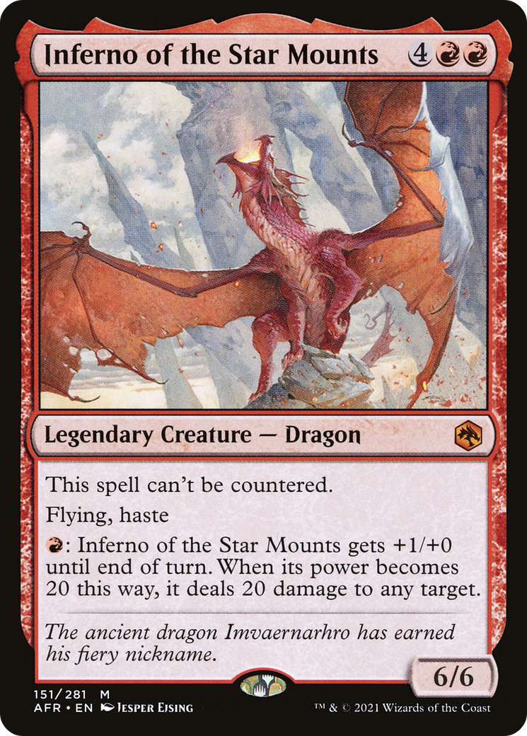 Inferno of the Star Mounts (AFR-151) [Adventures in the Forgotten Realms] Foil