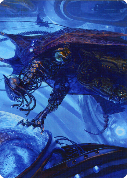 Atmosphere Surgeon // Atmosphere Surgeon (AONE-012) (Borderless) [Phyrexia: All Will Be One Art Series]