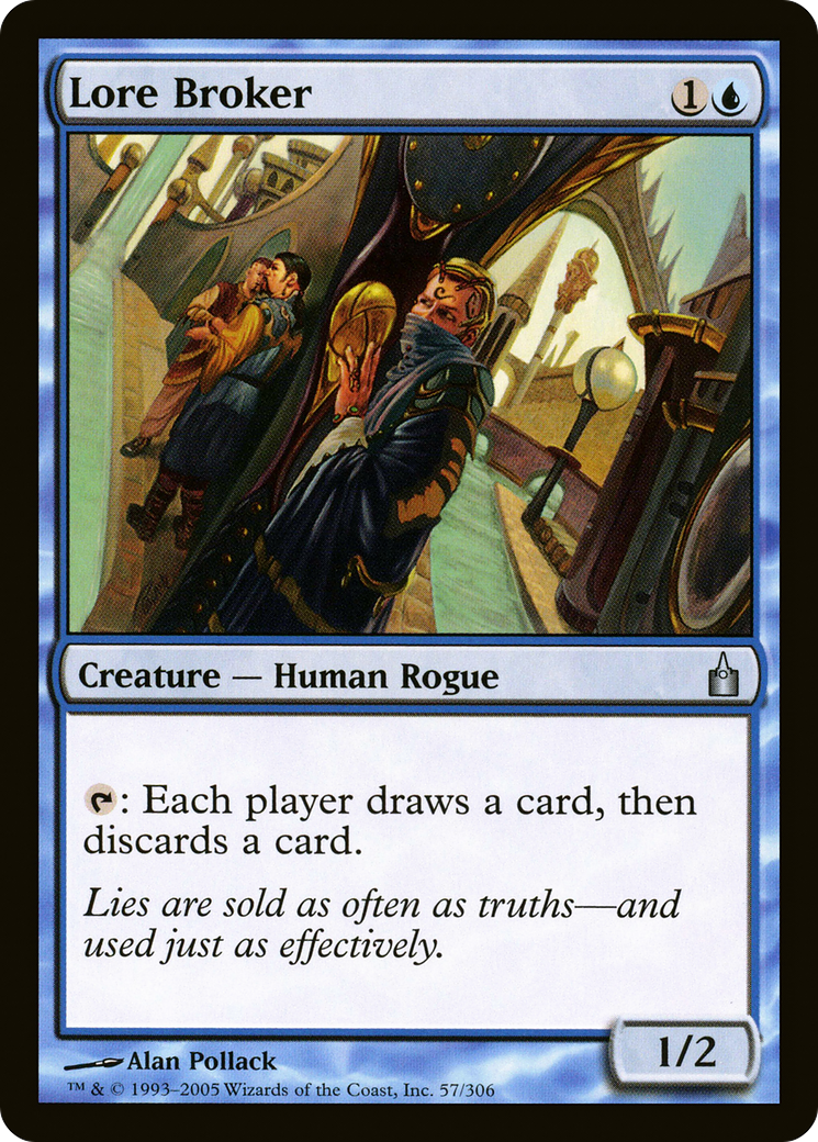 Lore Broker (RAV-057) [Ravnica: City of Guilds] Foil