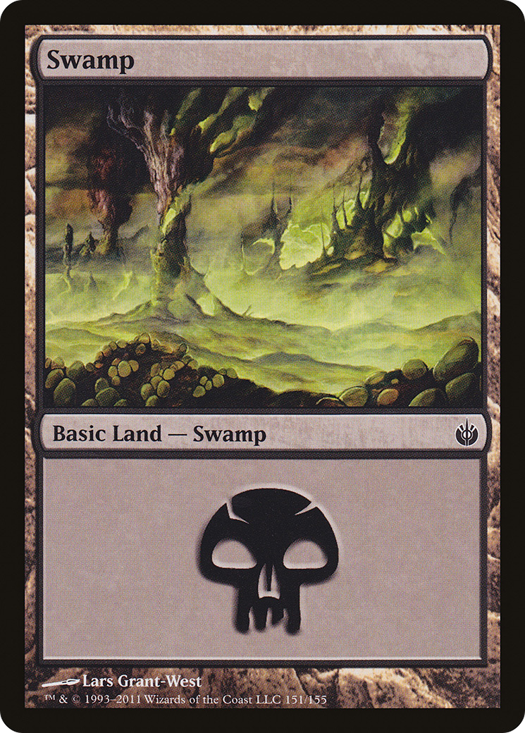 Swamp (MBS-151) [Mirrodin Besieged]