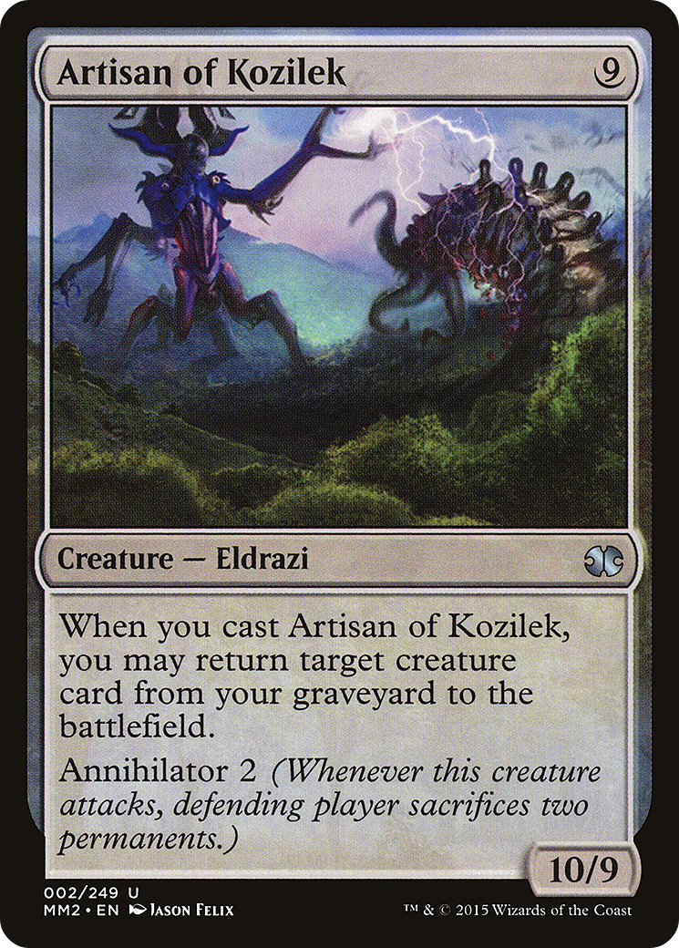 Artisan of Kozilek (MM2-002) [Modern Masters 2015] Foil