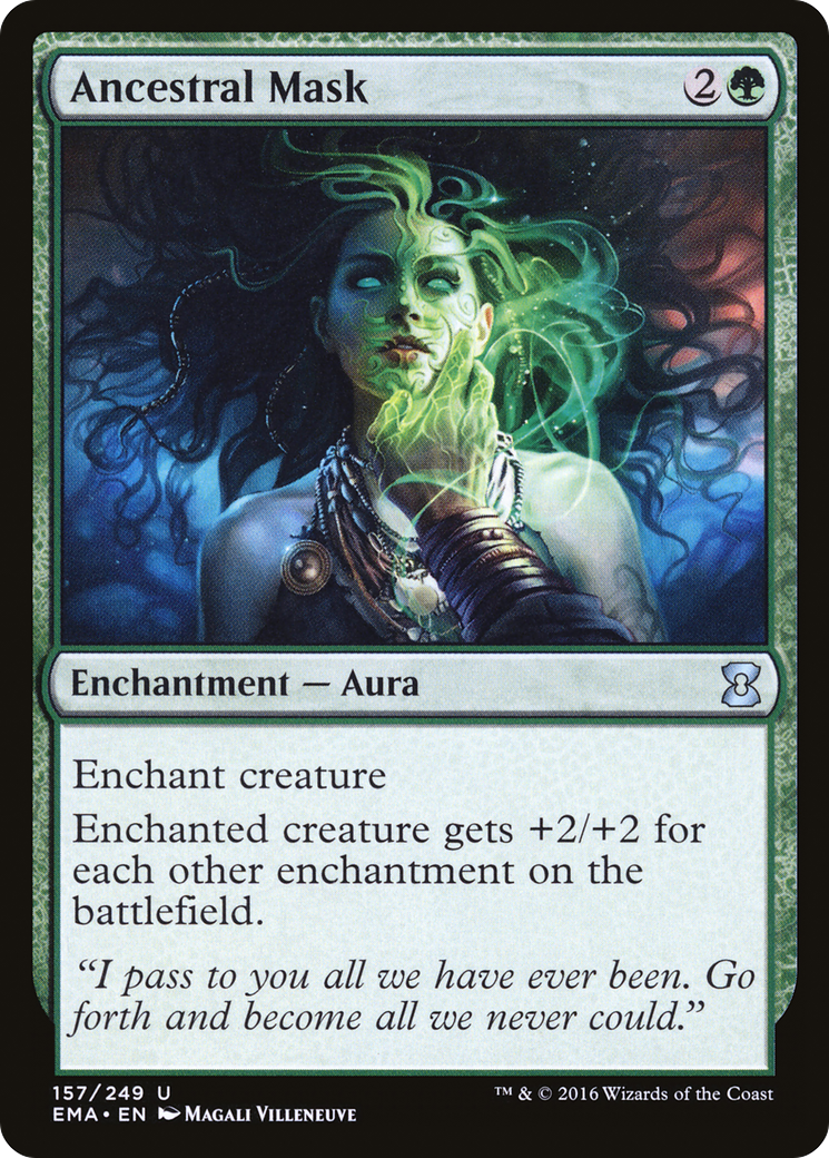 Ancestral Mask (EMA-157) [Eternal Masters]