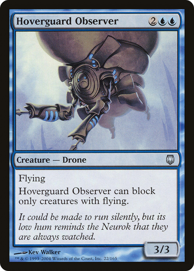 Hoverguard Observer (DST-022) [Darksteel] Foil
