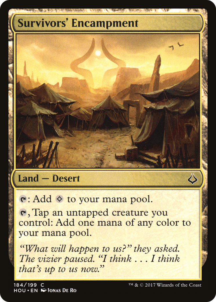 Survivors' Encampment (HOU-184) [Hour of Devastation]