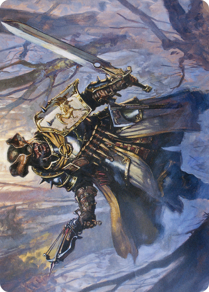 Brutal Cathar // Brutal Cathar (AMID-013) (Borderless) [Midnight Hunt Art Series]