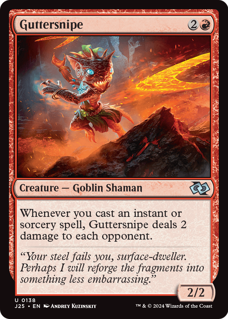 Guttersnipe (J25-138) [Foundations Jumpstart]