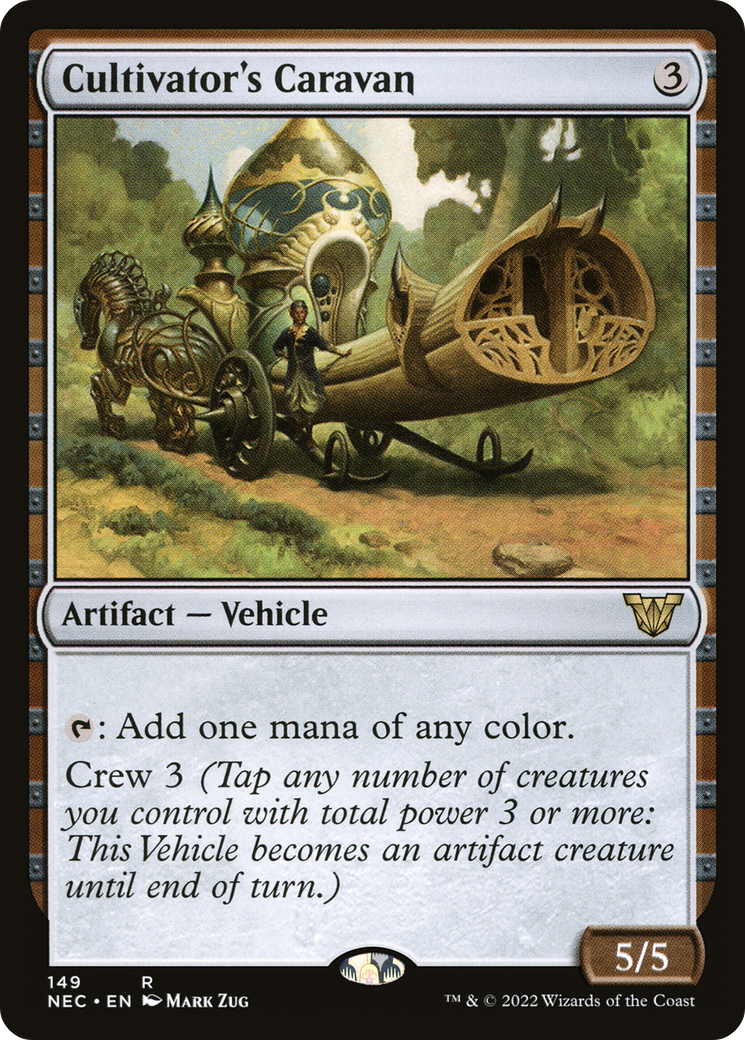 Cultivator's Caravan (NEC-149) [Neon Dynasty Commander]