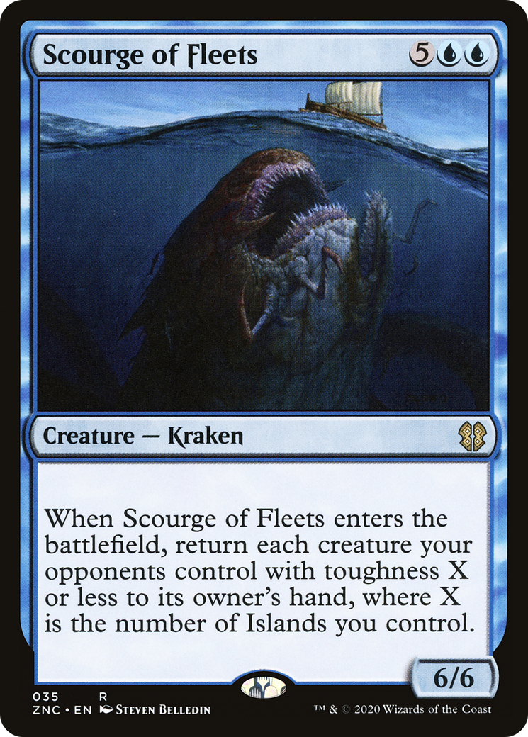 Scourge of Fleets (ZNC-035) [Zendikar Rising Commander]