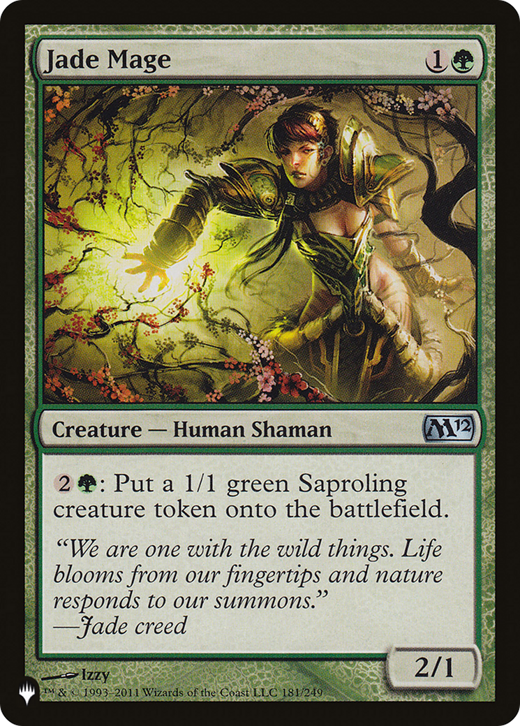 Jade Mage (LIST-M12-181) [The List]