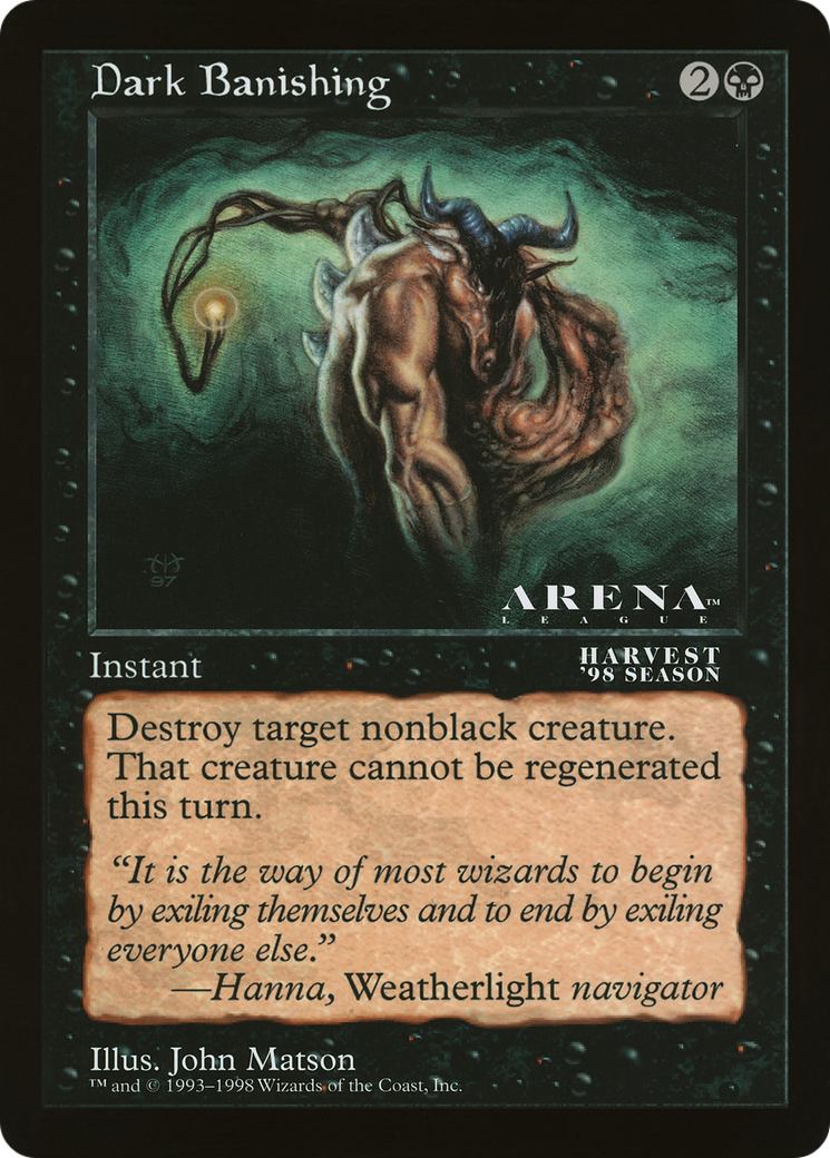 Dark Banishing (OLEP-056) [Oversized League Prizes]