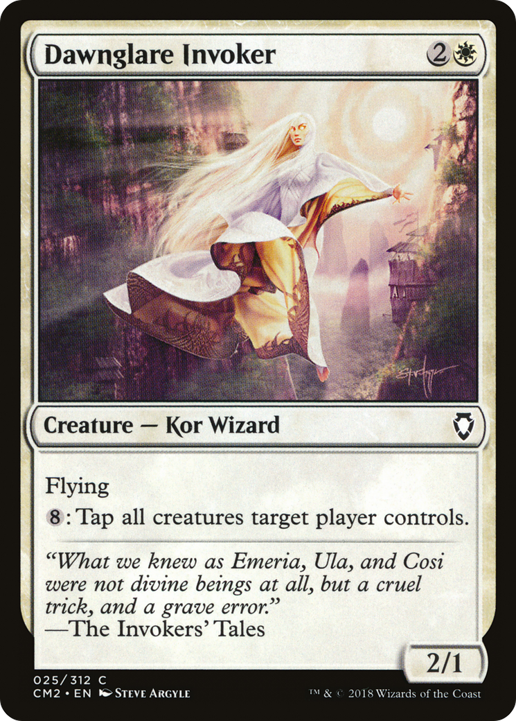 Dawnglare Invoker (CM2-025) [Commander Anthology Volume II]