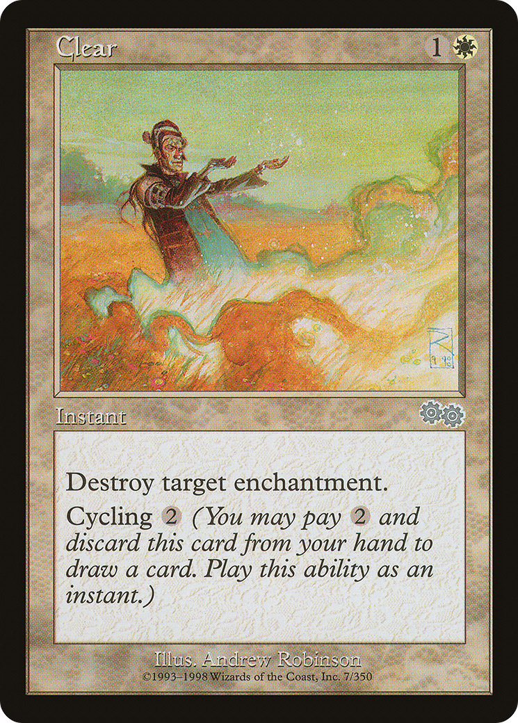 Clear (USG-007) [Urza's Saga]