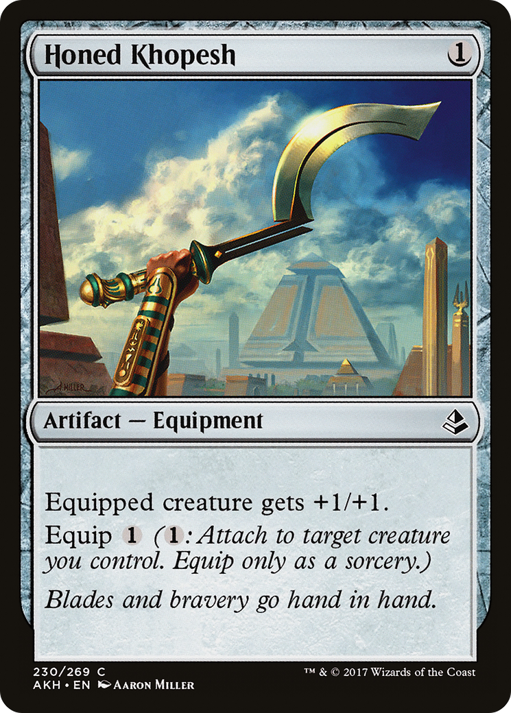 Honed Khopesh (AKH-230) [Amonkhet] Foil
