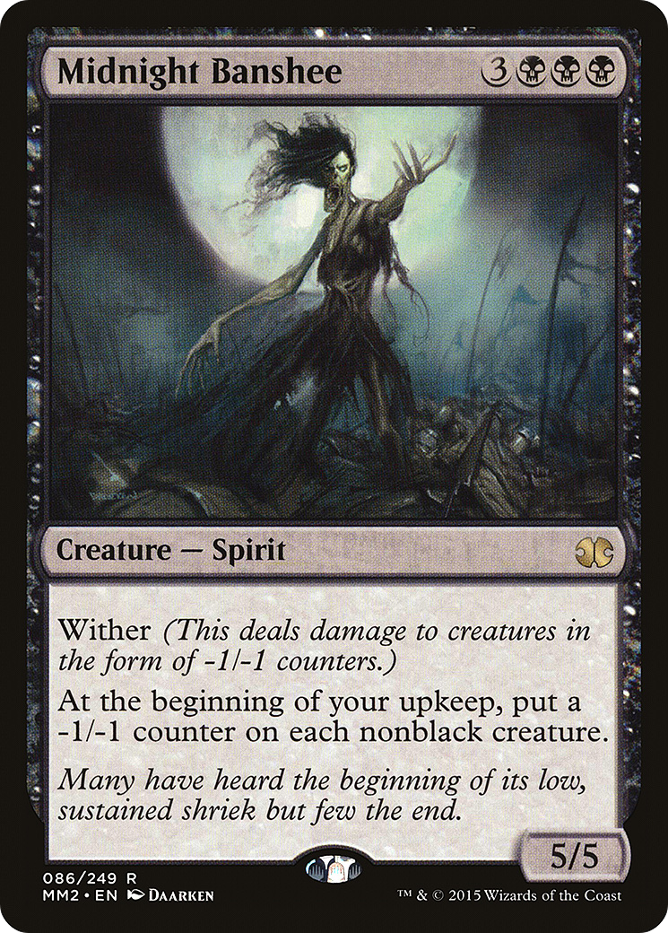 Midnight Banshee (MM2-086) [Modern Masters 2015]