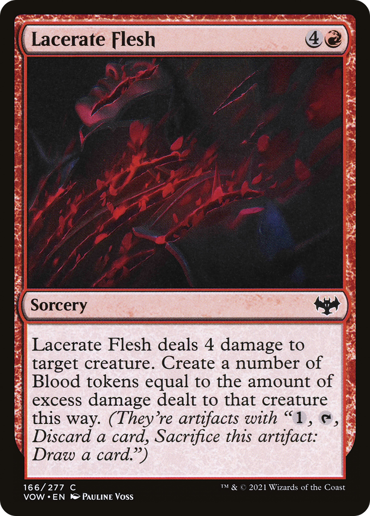 Lacerate Flesh (VOW-166) [Innistrad: Crimson Vow] Foil