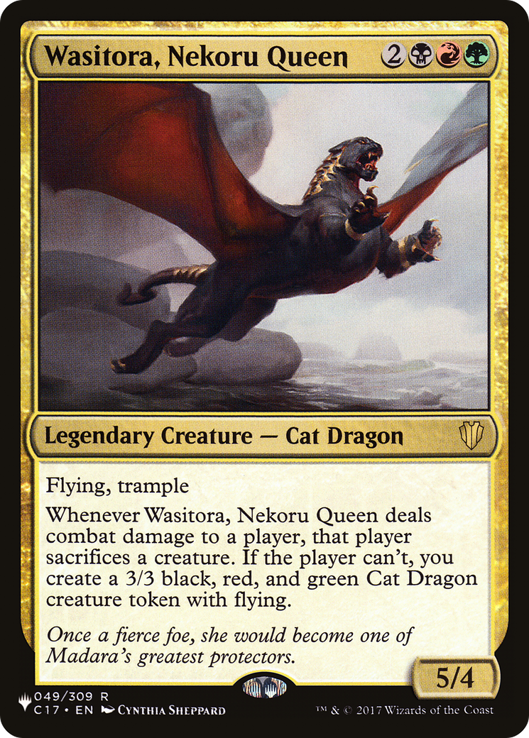 Wasitora, Nekoru Queen (LIST-C17-49) [The List]