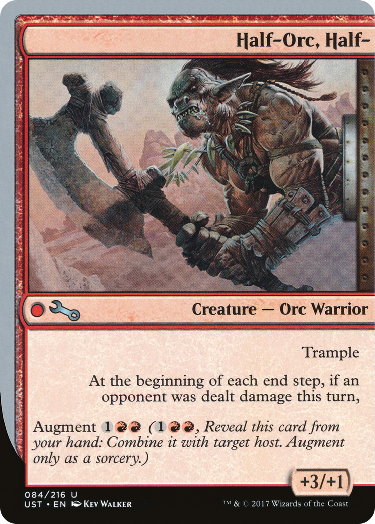 Half-Orc, Half- (UST-084) [Unstable] Foil
