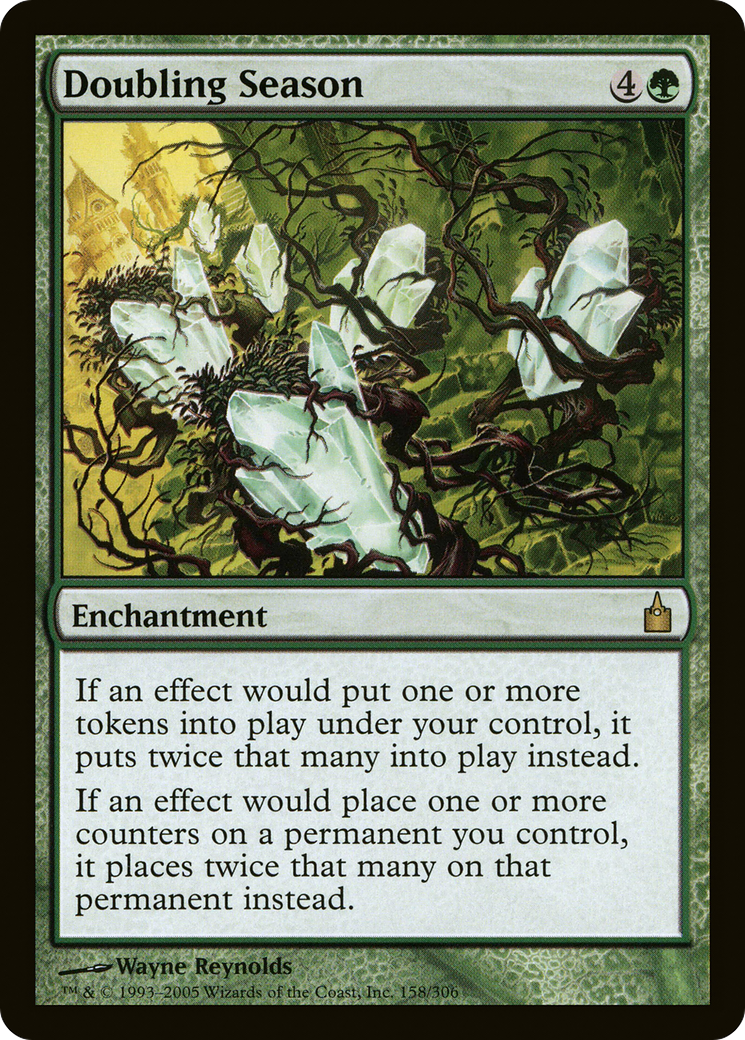 Doubling Season (RAV-158) [Ravnica: City of Guilds]