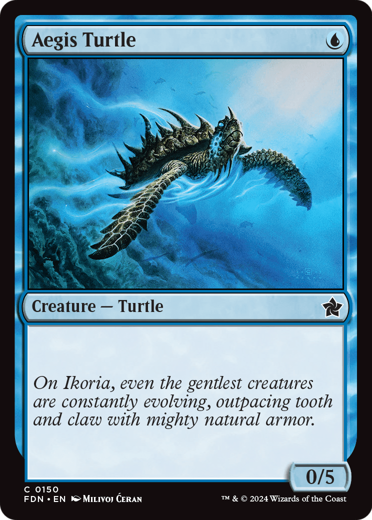 Aegis Turtle (FDN-150) [Foundations] Foil