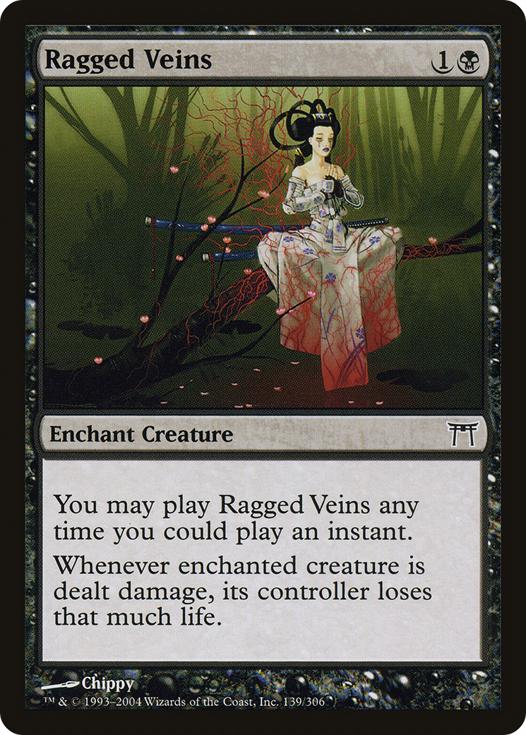 Ragged Veins (CHK-139) [Champions of Kamigawa]