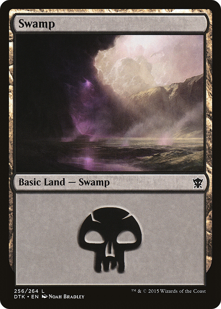 Swamp (DTK-256) [Dragons of Tarkir]