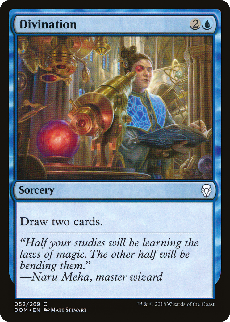 Divination (DOM-052) [Dominaria]