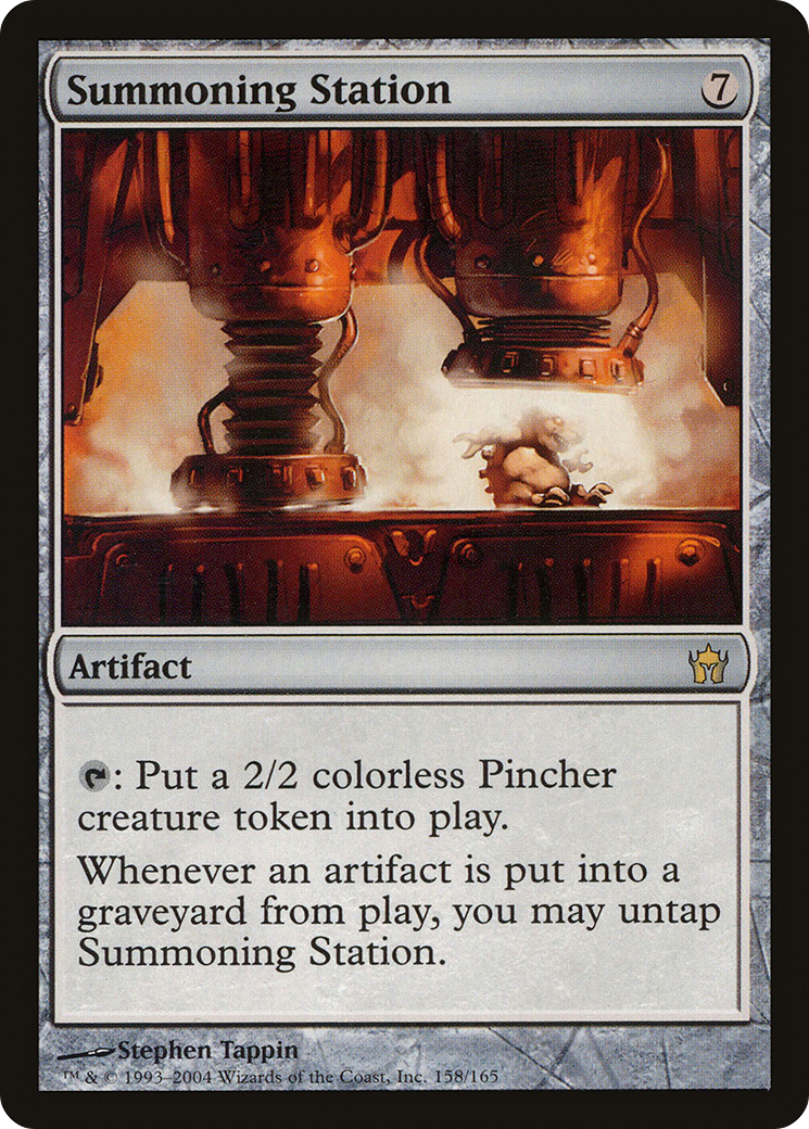 Summoning Station (5DN-158) [Fifth Dawn] Foil