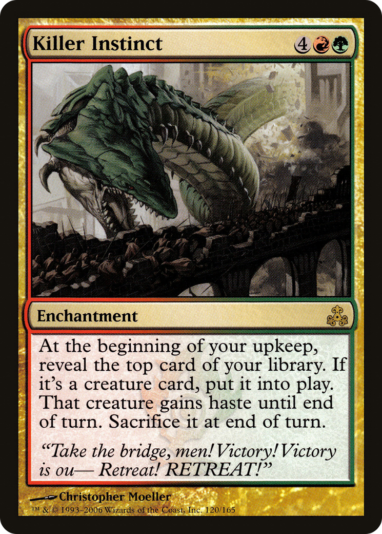 Killer Instinct (GPT-120) [Guildpact] Foil