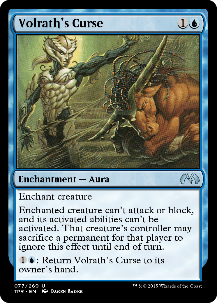Volrath's Curse (TPR-077) [Tempest Remastered] Foil