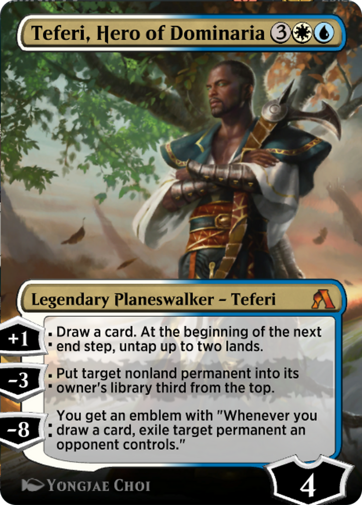 Teferi, Hero of Dominaria (PANA-002) [MTG Arena Promos]