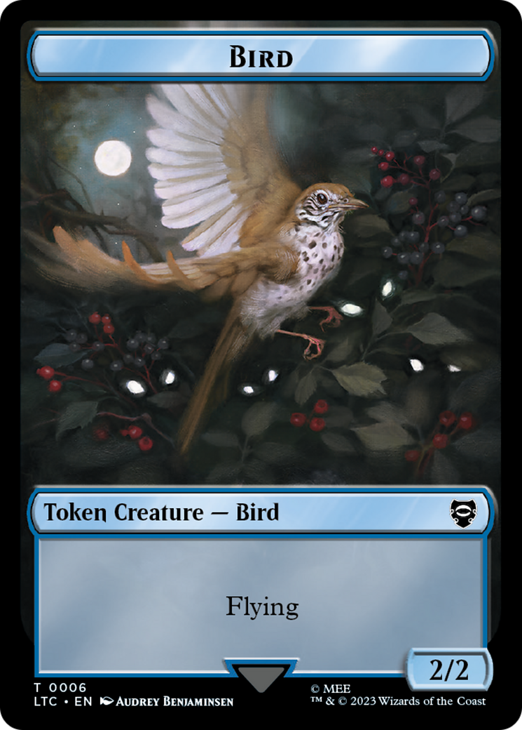Bird (TLTC-006) [Tales of Middle-earth Commander Tokens]