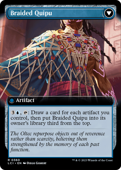Braided Net (Extended Art) (LCI-360) [The Lost Caverns of Ixalan] Foil
