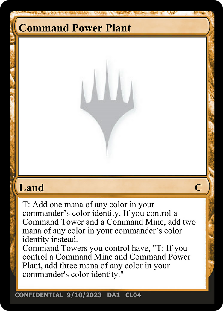 Command Power Plant [Unknown Event]